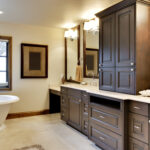 Bathroom,With,Custom,Cabinetry